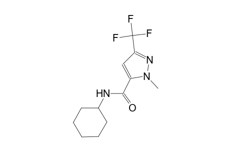 N-cyclohexyl-1-methyl-3-(trifluoromethyl)-1H-pyrazole-5-carboxamide