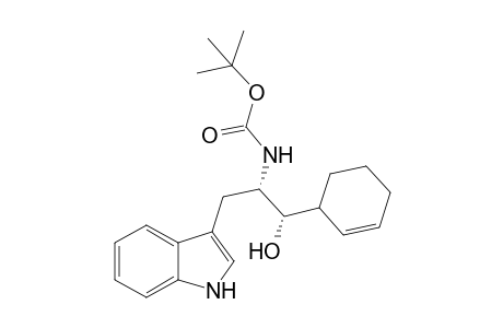 (2'S,3'S,1"S)-3-[3'-(2-Cyclohexenyl)-2'-(tert-butoxycarbonylamino)-3'-hydroxy]indole