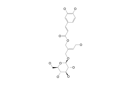 AOHADA-GLYCOSIDE-B;5-CAFFEOYLOXY-4-BETA-D-GLUCOPYRANOSYLOXY-PRENYL-ALCOHOL