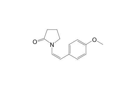 N-[2-(4-Methoxyphenyl)-ethenyl]-2-pyrrolidinone