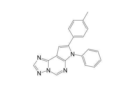 7-Phenyl-8-(p-tolyl)-7H-pyrrolo[3,2-e][1,2,4]triazolo[1,5-c]pyrimidine