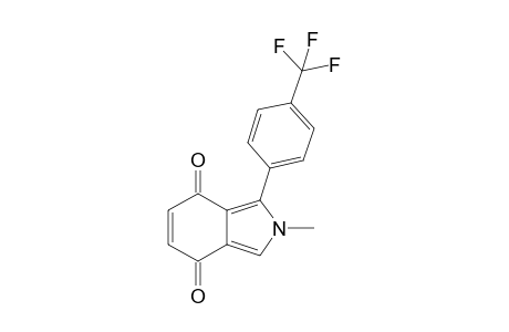 2-Methyl-1-(4'-trifluoromethylphenyl)-2H-isoindole-4,7-dione
