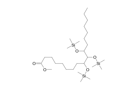 Octadecanoic acid, 9,10,11-tris[(trimethylsilyl)oxy]-, methyl ester