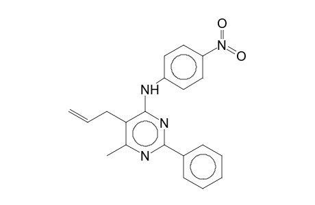 5-Allyl-6-methyl-N-(4-nitrophenyl)-2-phenyl-4-pyrimidinamine