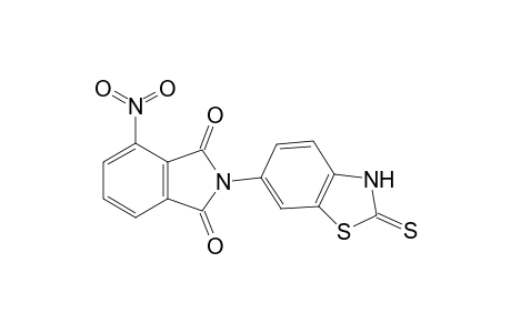 4-Nitro-2-(2-thioxo-2,3-dihydro-1,3-benzothiazol-6-yl)-1H-isoindole-1,3(2H)-dione