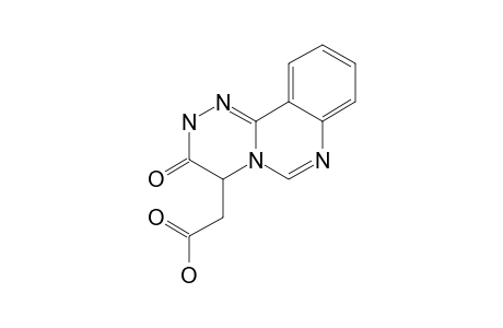 2-(3,4-DIHYDRO-3-OXO-2H-[1,2,4]-TRIAZINO-[4,3-C]-QUINAZOLIN-4-YL)-ACETIC-ACID