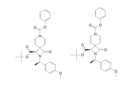 2-[(S)-1-(4-METHOXYPHENYL)-ETHYL]-3-OXO-2,7-DIAZASPIRO-[3.5]-NONA-5,8-DIENE-1,7-DICARBOXYLIC-ACID-1-TERT.-BUTYLESTER-7-PHENYLESTER