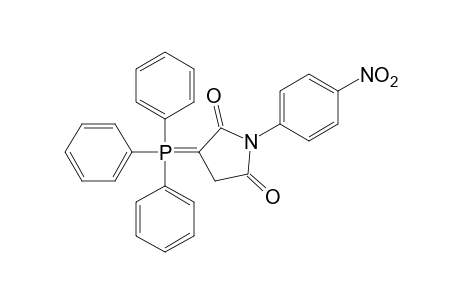 N-(p-nitrophenyl)-2-(triphenylphosphoranylidene)succinimide