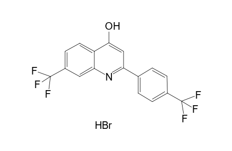 4-Hydroxy-2-[(4'-(trifluoromethyl)phenyl]-7-(trifluoromethyl)quinolinium bromide