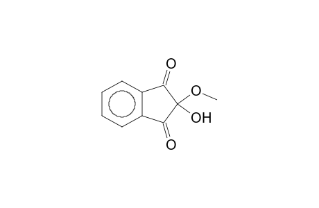 1H-Indene-1,3(2H)-dione, 2-hydroxy-2-methoxy-