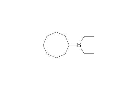 Cyclooctane, 1-(diethylboryl)-