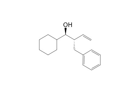 anti-1-Cyclohexyl-2-(phenylmethyl)-3-buten-1-ol