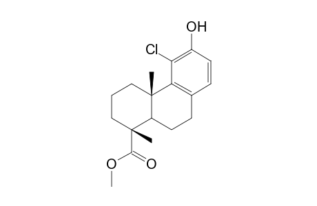 Methyl 11-chloro-12-hydroxypodocarpa-8,11,13-trien-19-oate