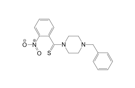 (4-Benzyl-piperazin-1-yl)-(2-nitro-phenyl)-methanethione