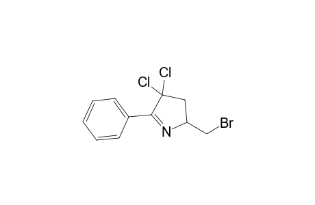 5-(Bromomethyl)-3,3-dichloro-2-phenyl-1-pyrroline