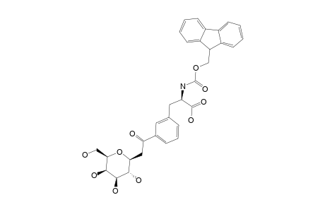 N-(ALPHA)-(FLUROREN-9-YLMETHOXYCARBONYL)-3-C-(3,7-ANHYDRO-1,1,2,2-TETRADEHYDRO-1,2-D-GLYCERO-D-GALACTOOCTITYL)-L-PHENYLALANINE