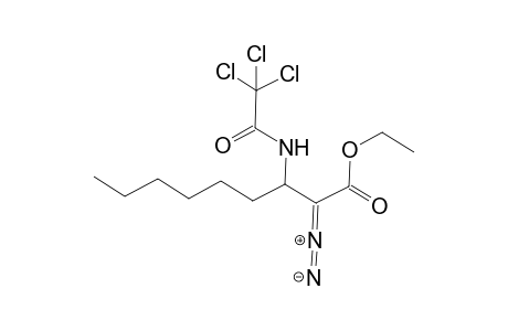 Ethyl 2-Diazo-3-(trichloroacetylamino)nonanoate