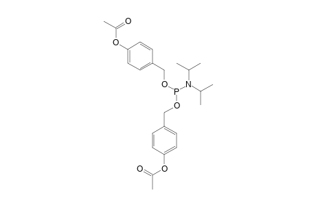 BIS-(4-ACETOXYBENZYL)-N,N-DIISOPROPYLPHOSPHORAMIDITE