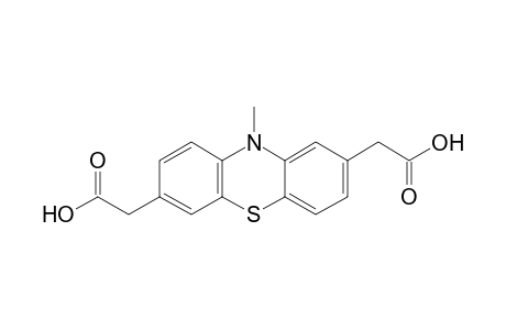 [7-(carboxymethyl)-10-methyl-10H-phenothiazin-2-yl]acetic acid
