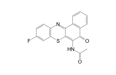 N-(9-fluoro-5-oxo-5H-benzo[a]phenothiazin-6-yl)acetamide