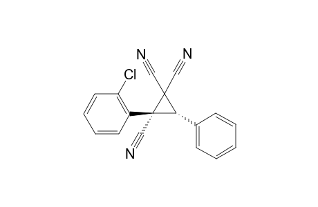 (2R,3R)-2-(2-Chlorophenyl)-3-phenylcyclopropane-1,1,2-tricarbonitrile