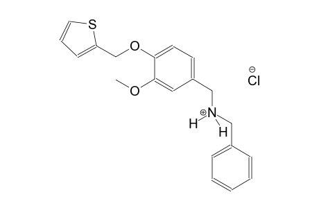 N-benzyl[3-methoxy-4-(2-thienylmethoxy)phenyl]methanaminium chloride