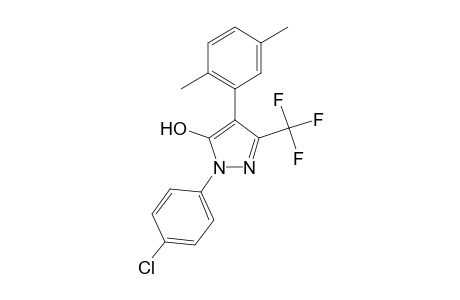 4-(2,5-Dimethylphenyl)-1-(4-chlorophenyl)-3-(trifluoromethyl)-1H-pyrazol-5-ol