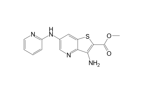 methyl 3-amino-6-(pyridin-2-ylamino)thieno[3,2-b]pyridine-2-carboxylate