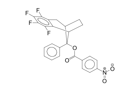 8-ANTI-(PARA-NITROBENZOYLOXY)-8-PHENYL-3,4-TETRAFLUOROBENZOBICYCLO[3.2.1]OCTENE