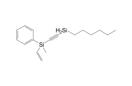 ((Hexylsilyl)ethynyl)(methyl)(phenyl)(vinyl)silane