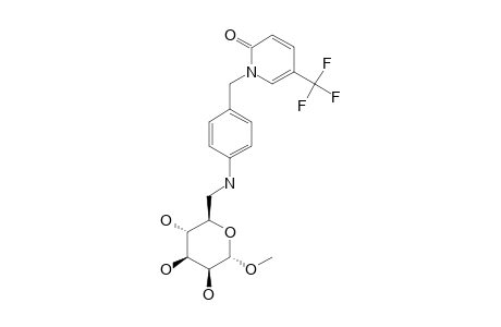METHYL-6-DEOXY-6-[4-(5-TRIFLUOROMETHYL-2(1H)-PYRIDONE-1-YL-METHYLENE)-ANILINO]-ALPHA-D-MANNOPYRANOSIDE