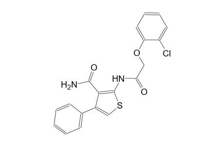 2-{[(2-chlorophenoxy)acetyl]amino}-4-phenyl-3-thiophenecarboxamide