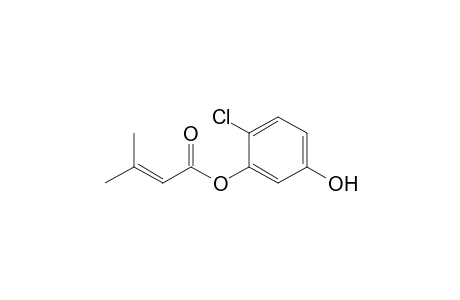 2'-Chloro-5'-hydroxyphenyl 3-methyl-2-butenoate