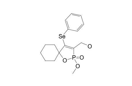 (2-METHOXY-2-OXO-4-PHENYLSELENENYL-1-OXA-PHOSPHA-SPIRO-[4.5]-DEC-3-EN-3-YL)-METHANOL