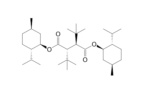 di[(1R,2S,5R)-2-isopropyl-5-methylcyclohexyl] (2'R,3'S)-2',3'- di(tert-butyl)succinate