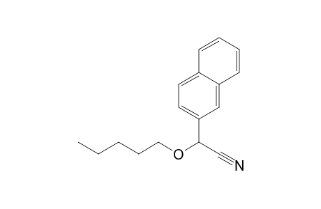 2-(2-naphthalenyl)-2-pentoxyacetonitrile