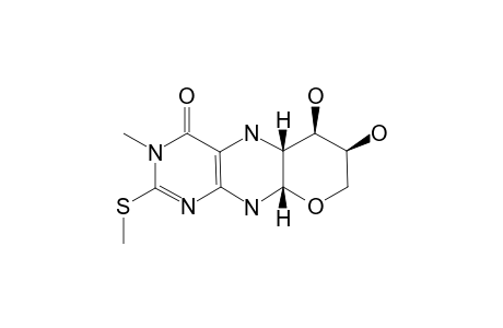 (3S,4R,4AR,10AS)-3,4,4A,5,10,10A-HEXAHYDRO-3,4-DIHYDROXY-7-METHYL-8-(METHYLTHIO)-2H-PYRANO-[3,2-G]-PTERIDIN-6(7H)-ONE