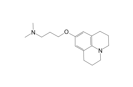 9-[(N,N-Dimethylamino)propyl]oxy-2,3,6,7-tetrahydro-1H,5H-benzo[I,j]quinolizine