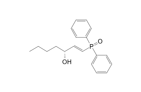 (E,3R)-1-diphenylphosphoryl-1-hepten-3-ol