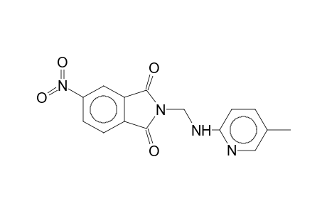 2-([(5-Methyl-2-pyridinyl)amino]methyl)-5-nitro-1H-isoindole-1,3(2H)-dione