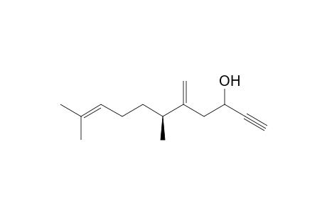 {S}-6,10-Dimethyl-5-methyleneundec-9-en-1-yn-3-ol