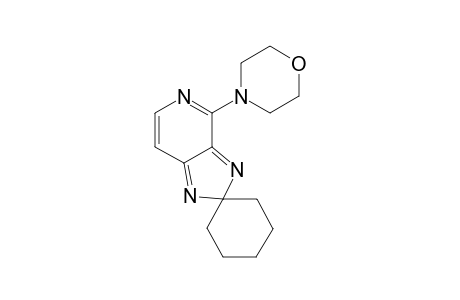 4'-(Morpholin-4"-yl)spiro[cyclohexane-1,2'-2'H-imidazo[4,5-c]pyridine