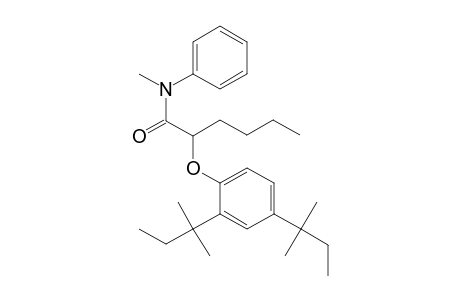 Hexanamide, 2-[2,4-bis(1,1-dimethylpropyl)phenoxy]-N-methyl-N-phenyl-