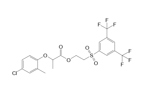 2-(4-Chloro-2-methyl-phenoxy)propionic acid 2-[3,5-bis(trifluoromethyl)phenyl]sulfonylethyl ester