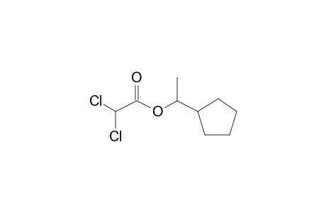 1-Cyclopentylethyl dichloroacetate