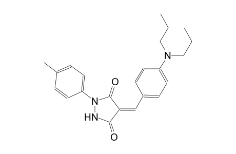 3,5-pyrazolidinedione, 4-[[4-(dipropylamino)phenyl]methylene]-1-(4-methylphenyl)-, (4Z)-