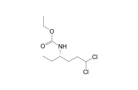 Ethyl N-(4',4'-dichloro-1'-ethylbutyl)carbamate