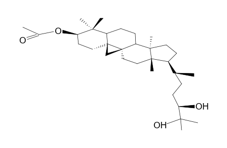 3-beta-ACETOXY-(24S)-CYCLOARTANE-24,25-DIOL