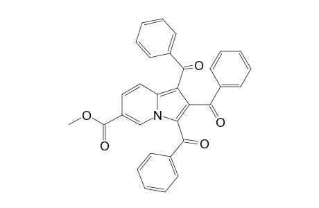 1,2,3-tribenzoyl-6-indolizinecarboxylic acid methyl ester