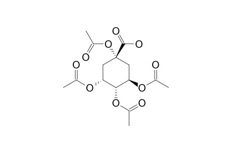 (1S(N),3R,4S(N),5R)-1,3,4,5-TETRAACETOXYCYCLOHEXANECARBOXYLIC-ACID